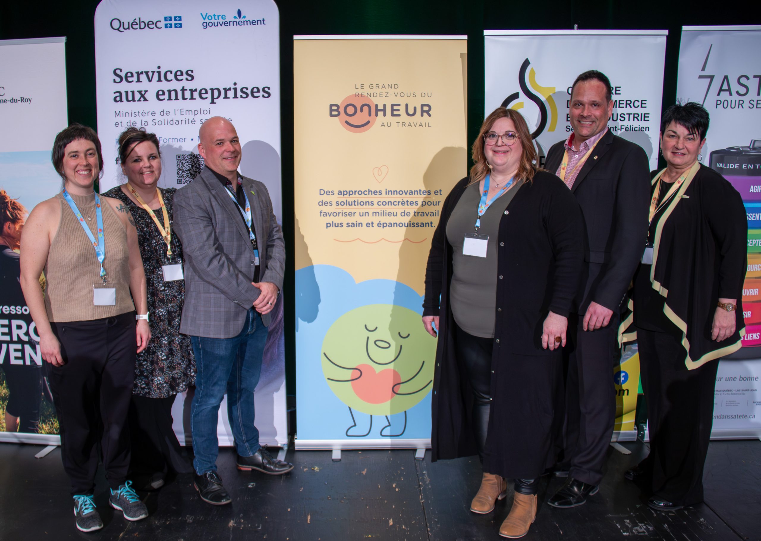 Le bonheur au travail rassemble près de 200 participants à Saint‑Félicien