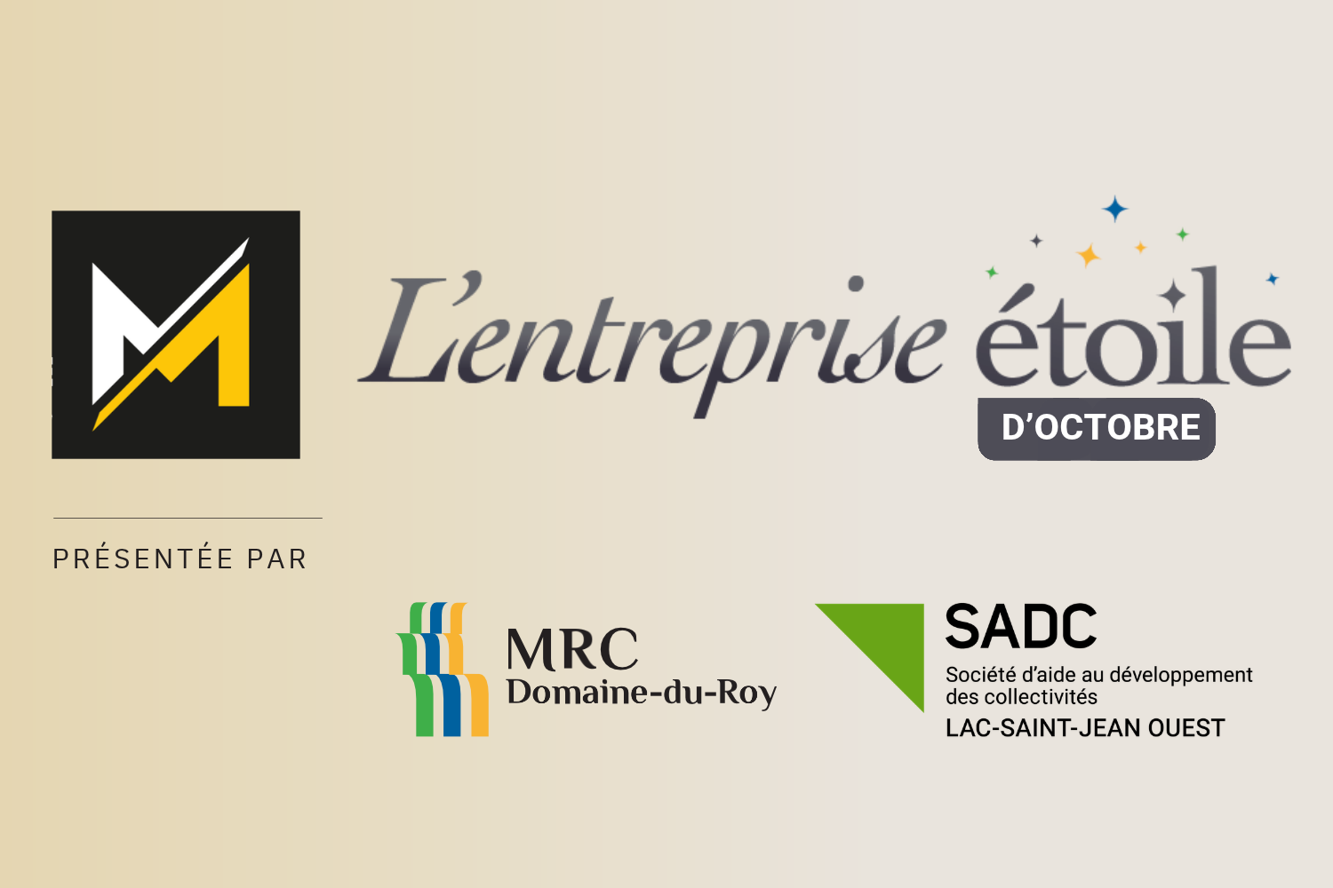 Entreprise étoile d&rsquo;octobre | Lettrage 2M
